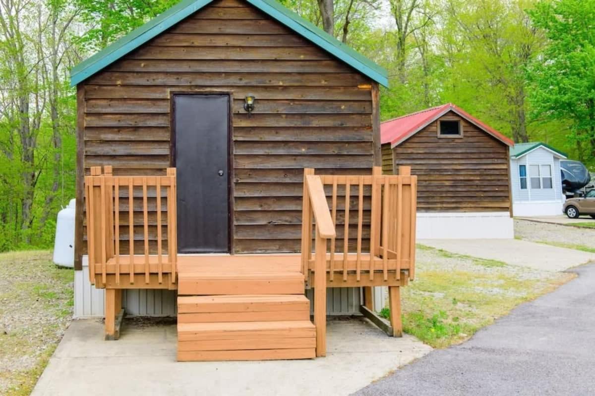 Charming Log Cabin In Bloomington Ngoại thất bức ảnh