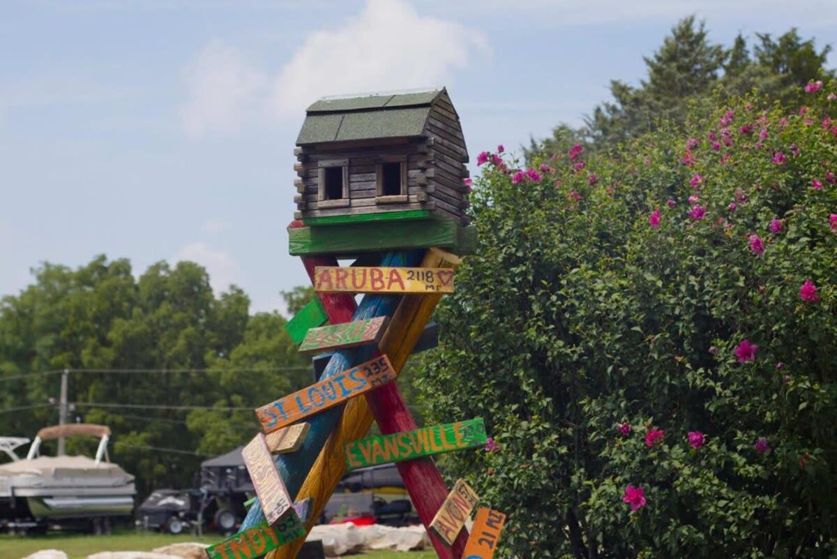 Charming Log Cabin In Bloomington Ngoại thất bức ảnh